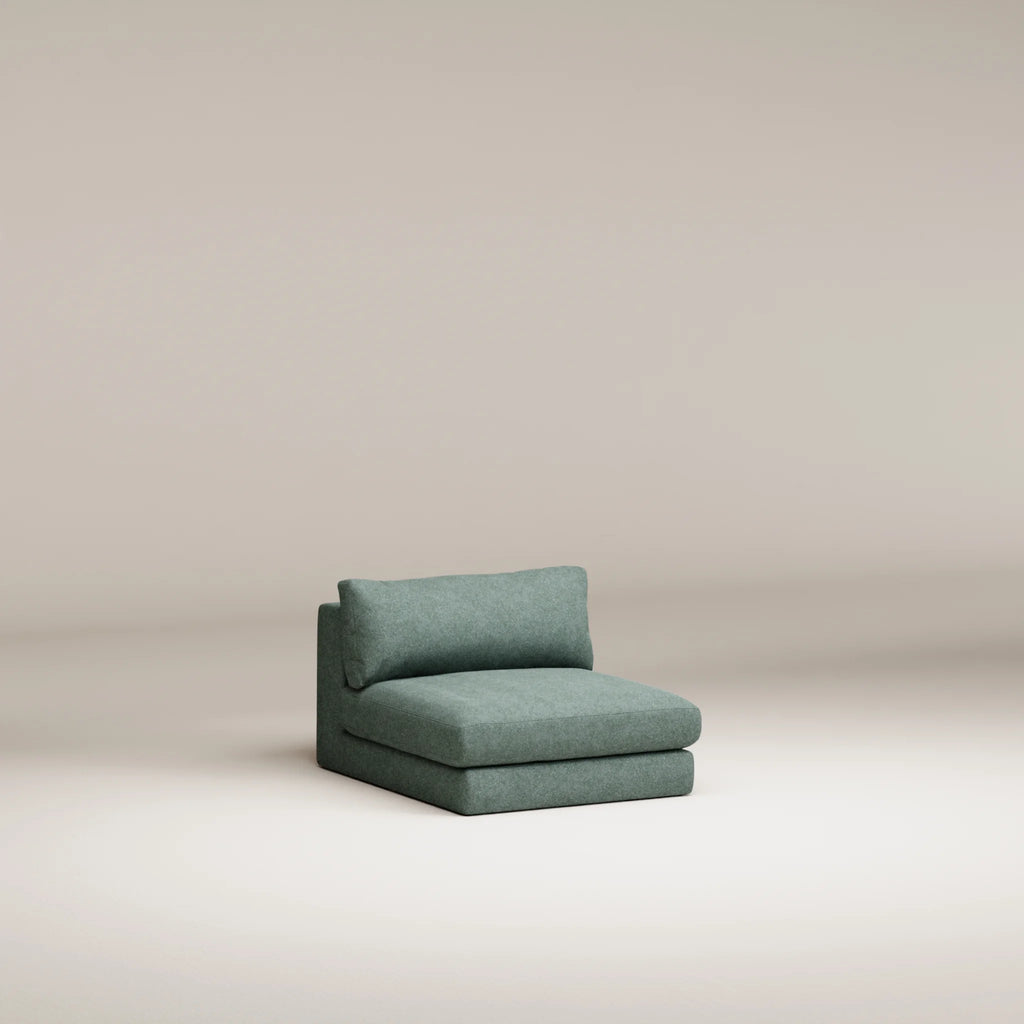Image Chauffeuse Bellechasse light 1 place • Laine feutrée • Mint