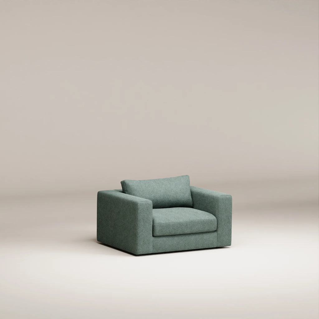 Image Fauteuil Bellechasse light Laine feutrée • Mint