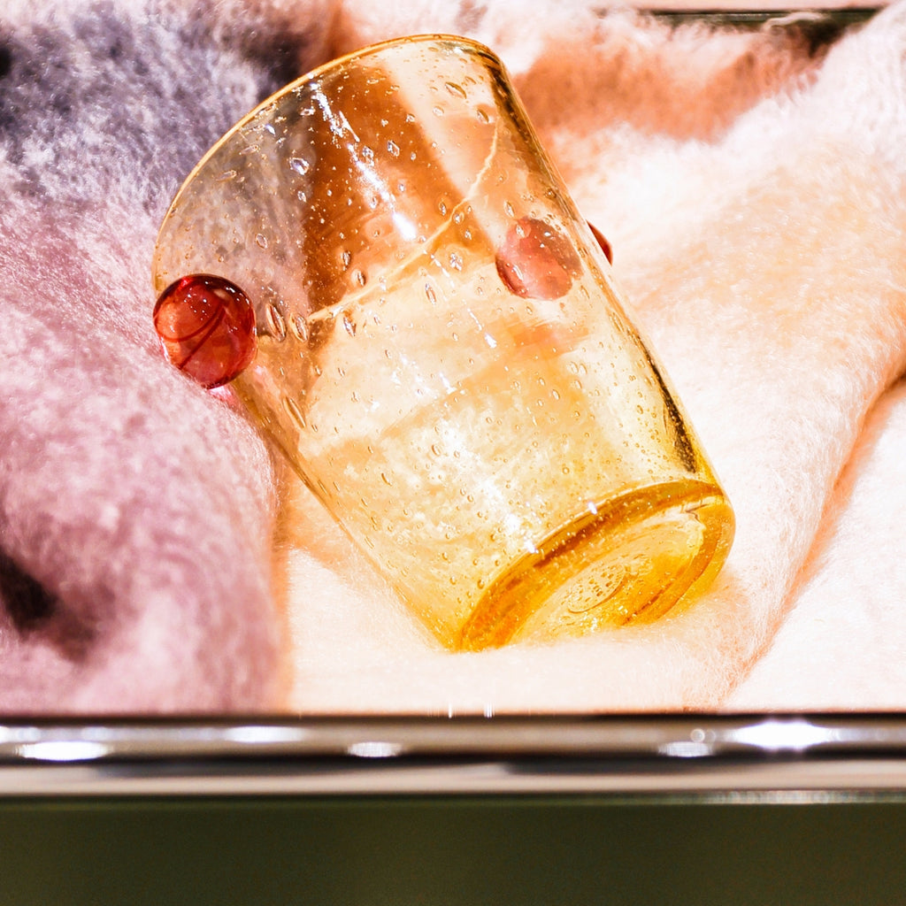 Image Vase Le Petit Pivoine La Romaine Éditions • Doré et rose