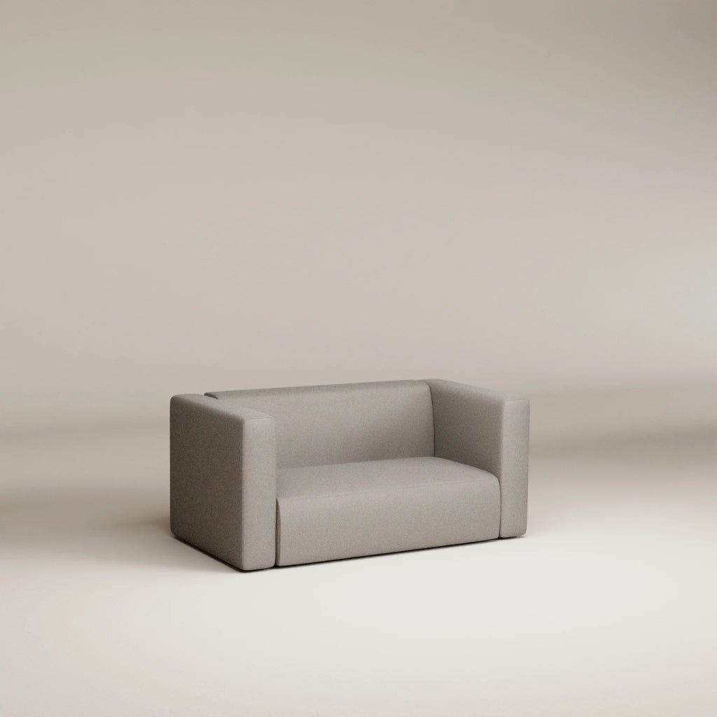 Image Canapé droit Agar 2 places • Coton lin • Pearl