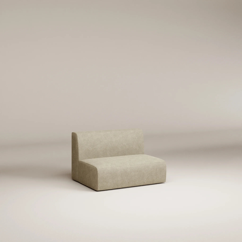 Image Lounge chair Agar 2 seats • Felted wool • Natural