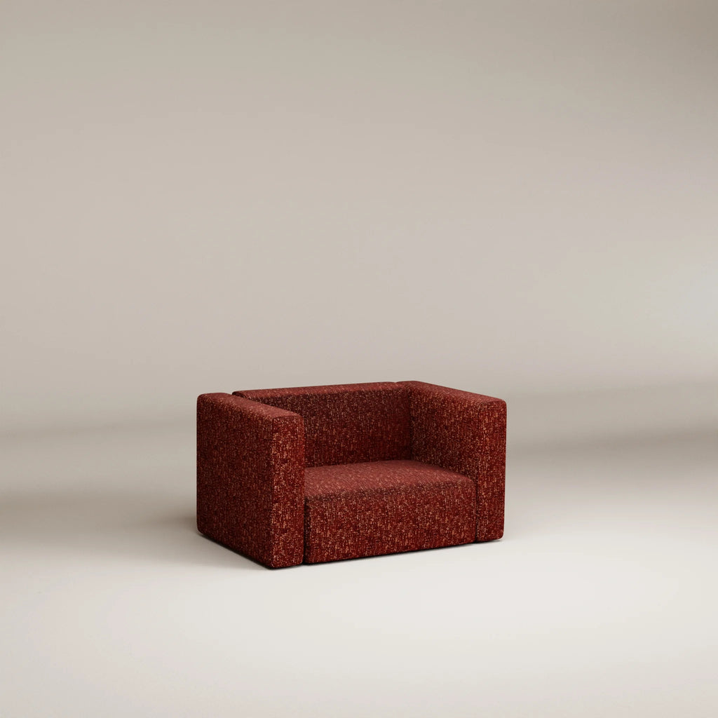 Image Fauteuil Agar Chenille texturée • Brick