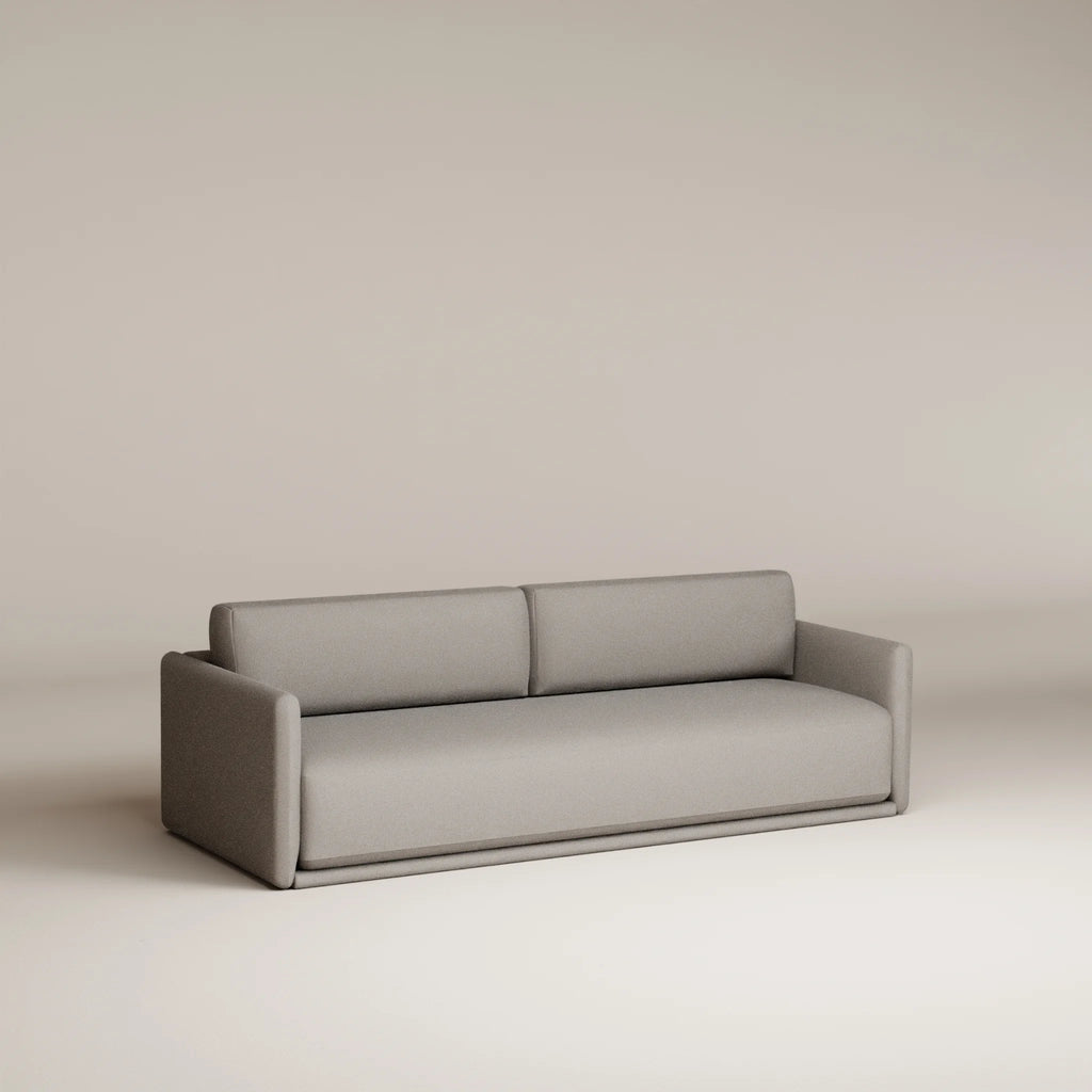 Image Canapé droit Bambi 3 places • 2 parties • Coton lin • Pearl
