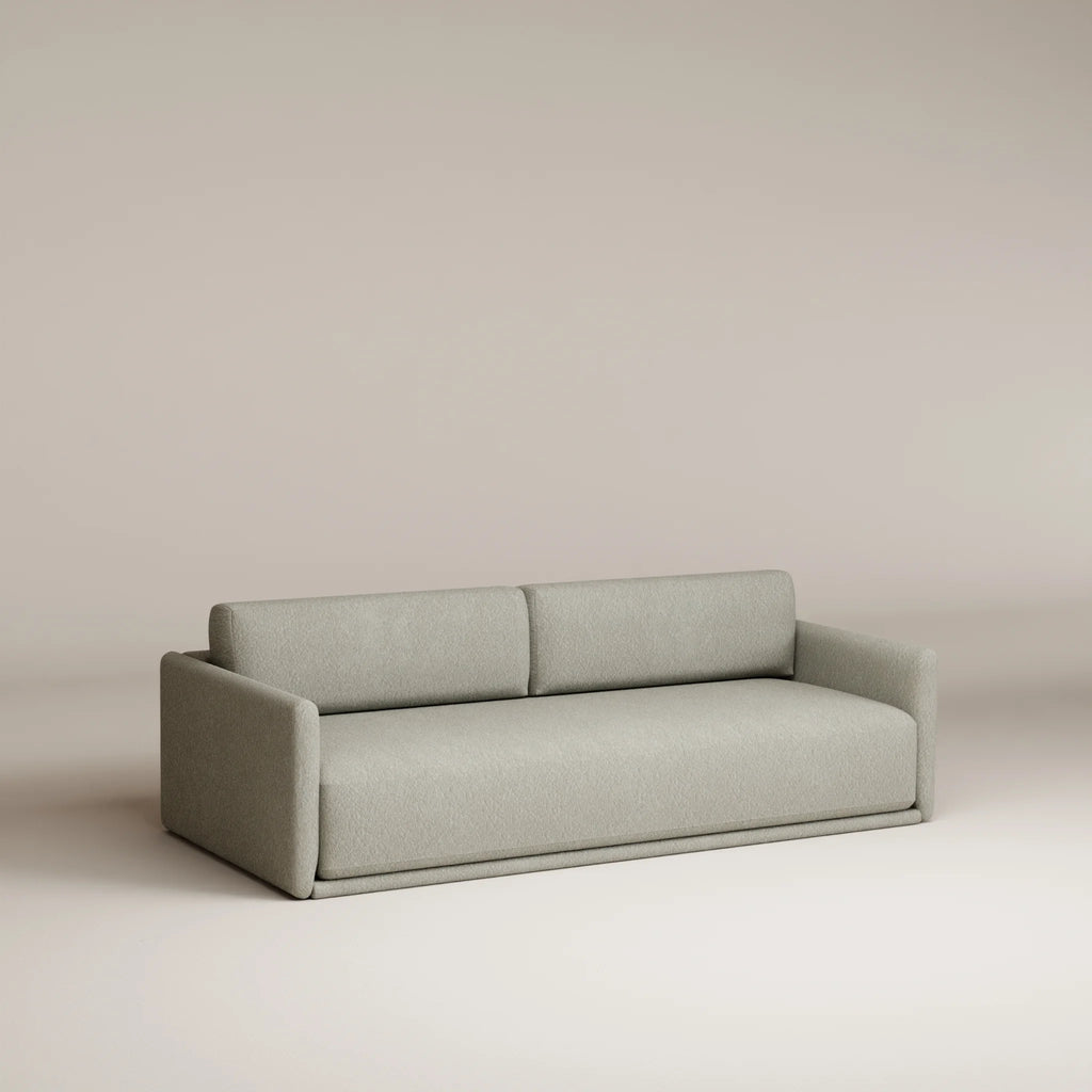 Image Canapé droit Bambi 3 places • Profondeur 110 cm • Bouclette • Nata