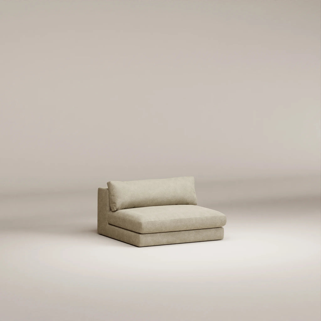 Image Lounge chair Bellechasse 2 seats • Felted wool • Natural