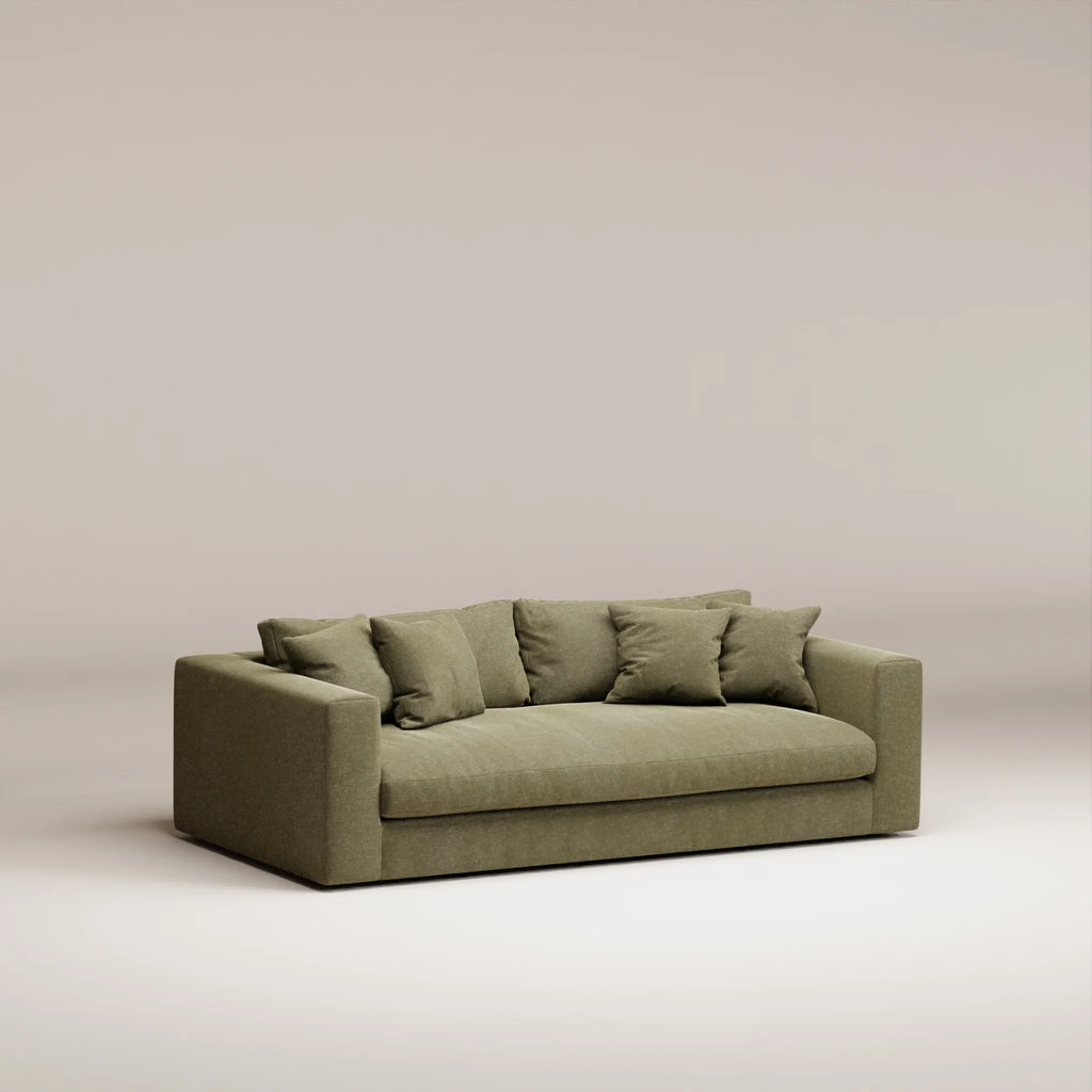 Image Canapé droit Bellechasse light 2,5 places • Profondeur 110 cm • Velours strié • Hunter