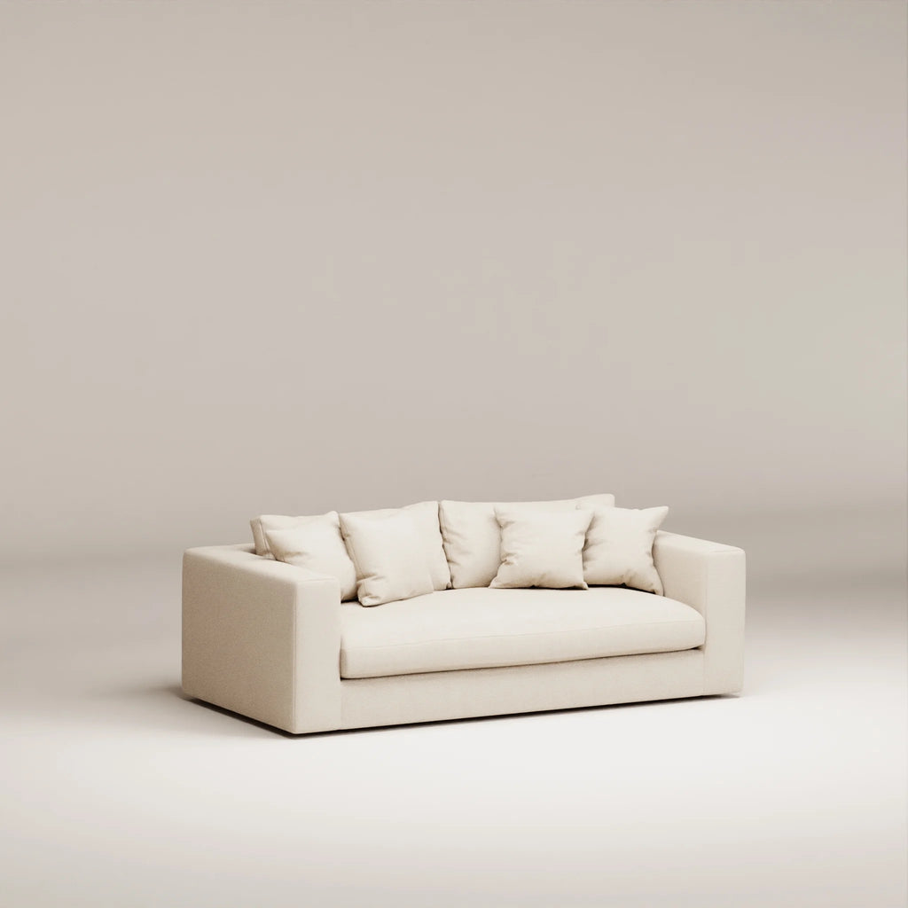 Image Canapé droit Bellechasse light 2 places • Profondeur 100 cm • Tweed • Natural
