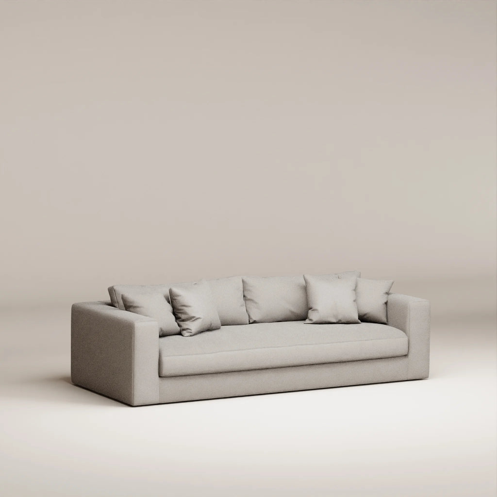Image Canapé droit Bellechasse light 3 places • Profondeur 100 cm • Tissu personnalisé