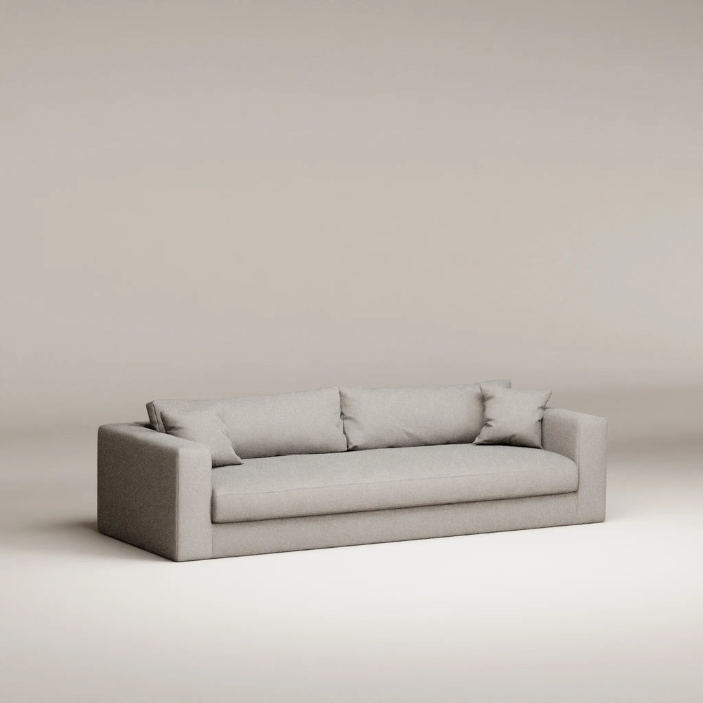 Image Canapé droit Bellechasse light 4 places • Profondeur 100 cm • Tissu personnalisé