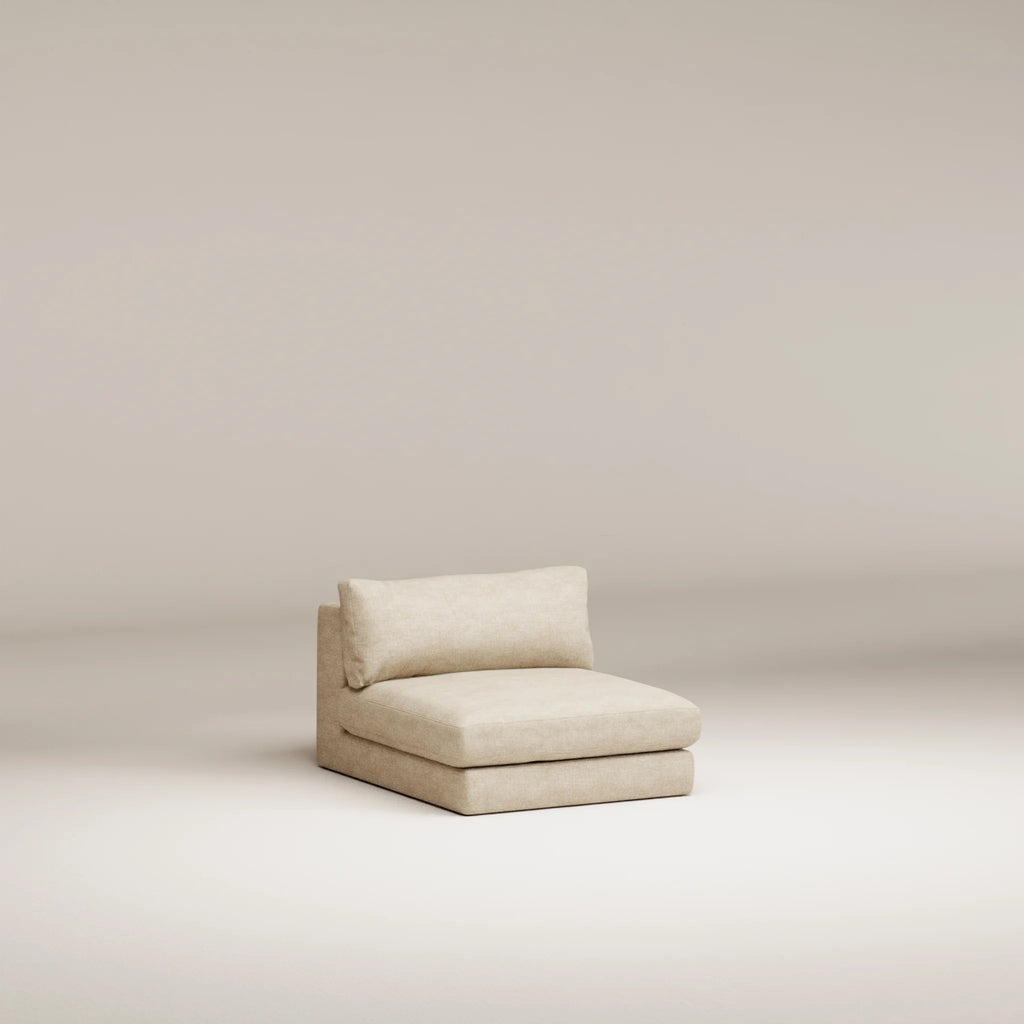 Image Chauffeuse Bellechasse light 1 place • Tissu chenillé • Natural