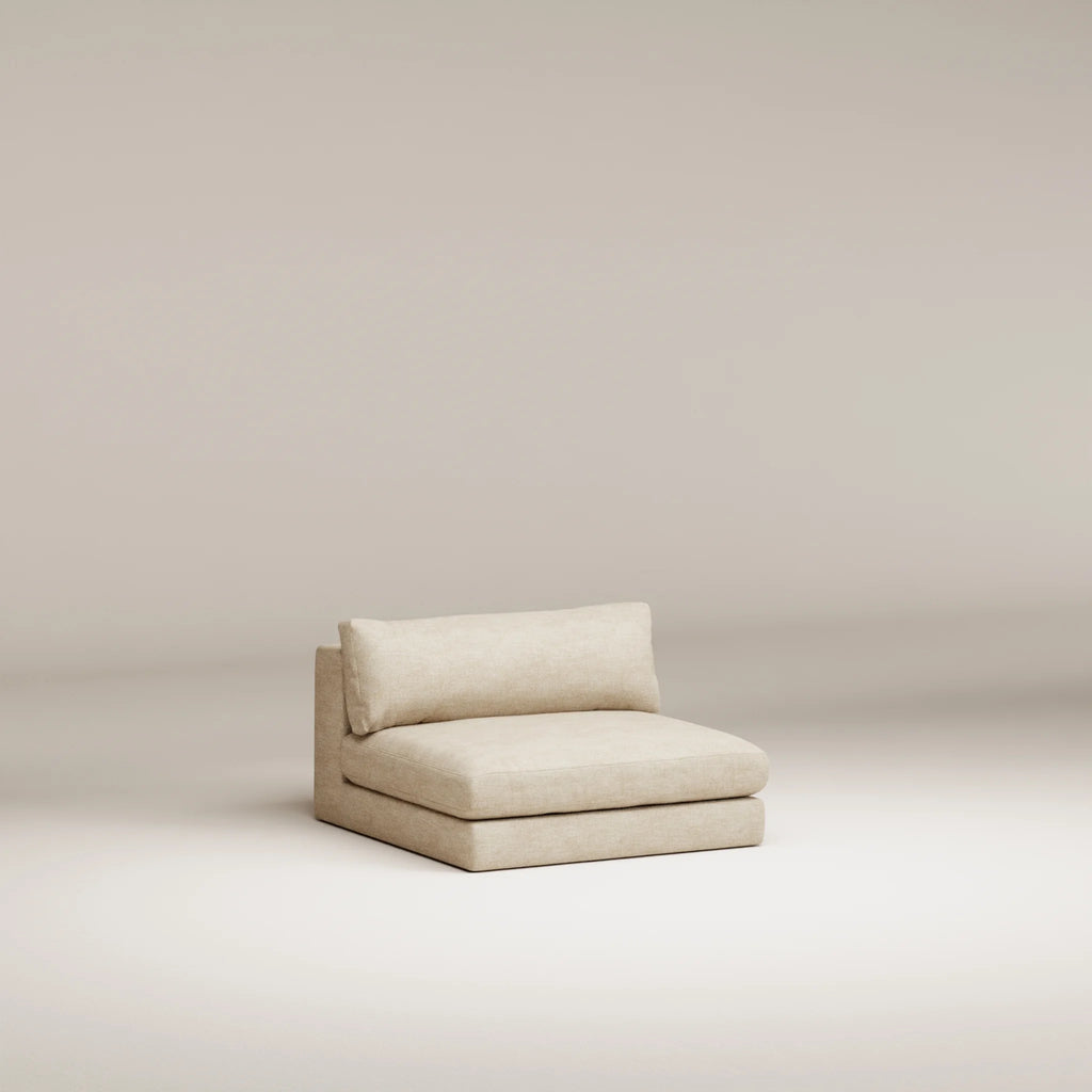 Image Chauffeuse Bellechasse light 2 places • Tissu chenillé • Natural