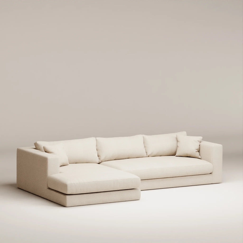Image Corner Bellechasse light 3 • Gauche • Tweed • Natural