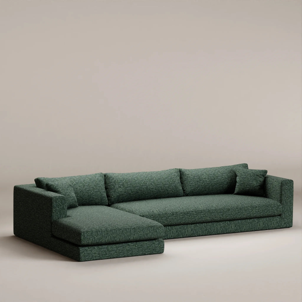 Image Corner Bellechasse light XL2 • Gauche • Tissu tissé • Forest