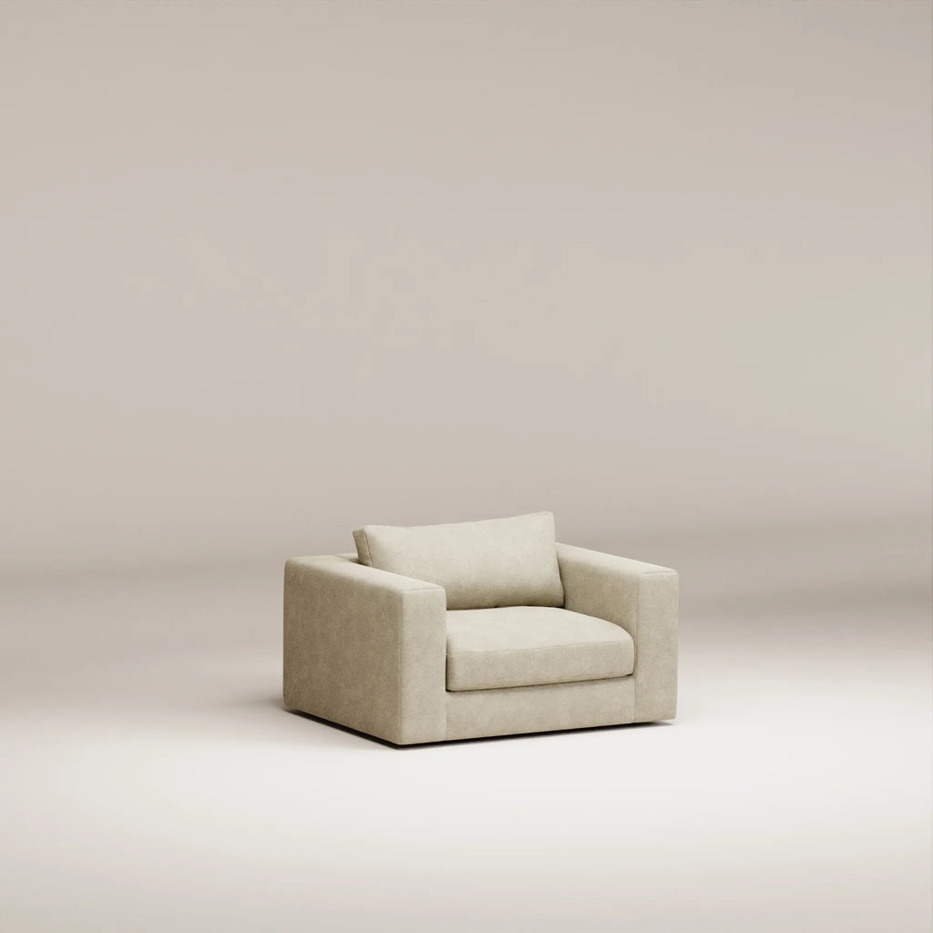 Image Armchair Bellechasse light Felted wool • Natural