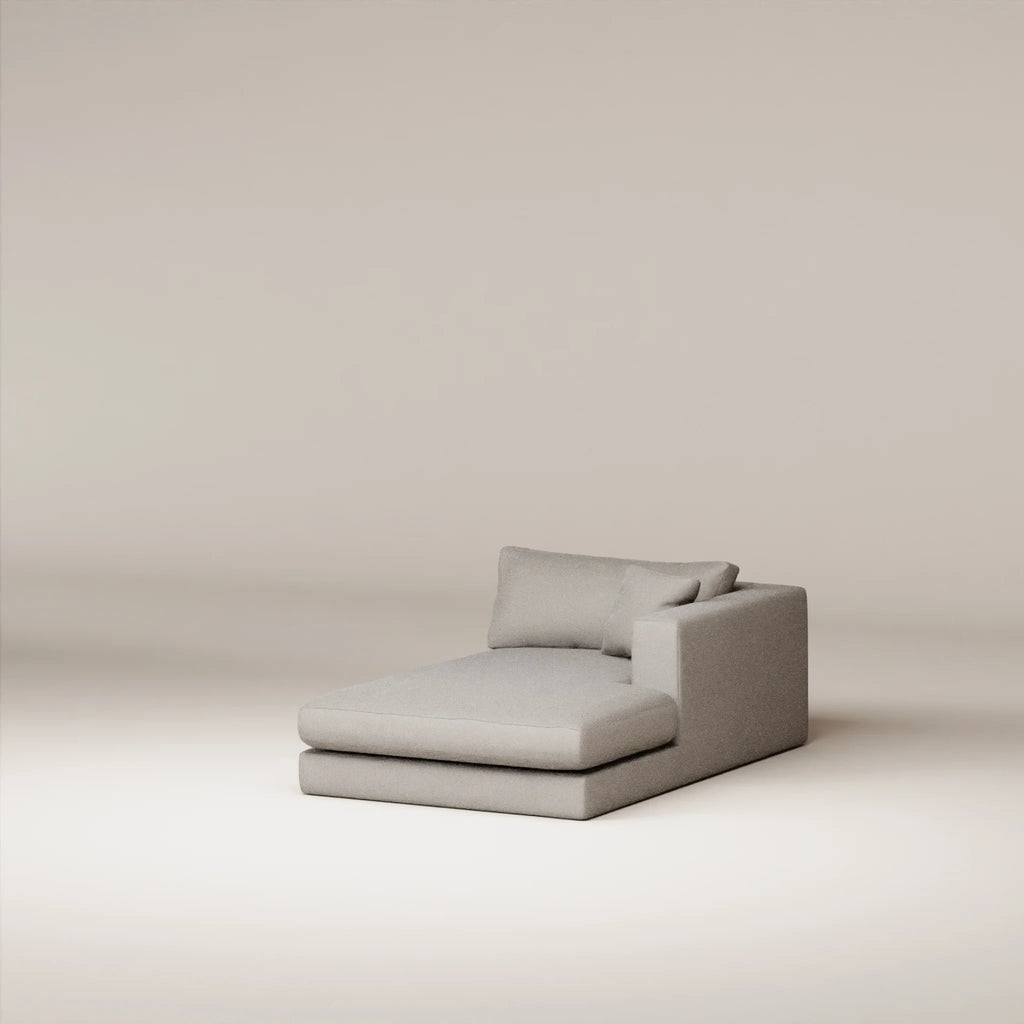 Image Méridienne Bellechasse light 170 cm XL • Droite • Tissu personnalisé