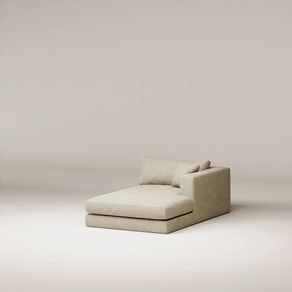 Image Meridian Bellechasse light 170 cm XL • RIGHT • Felted wool • Natural