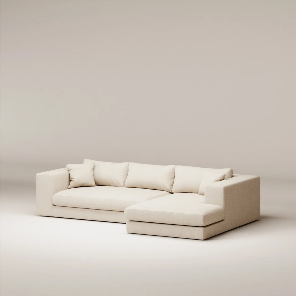 Image Corner Bellechasse 1 • Droite • Tweed • Natural