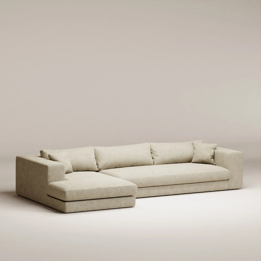 Image Corner Bellechasse XL1 • LEFT • Felted wool • Natural