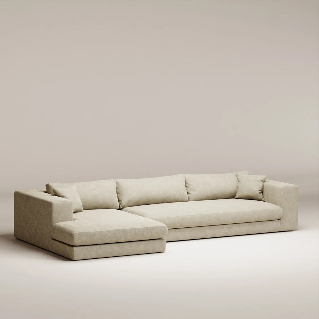 Image Corner Bellechasse XL2 • LEFT • Felted wool • Natural