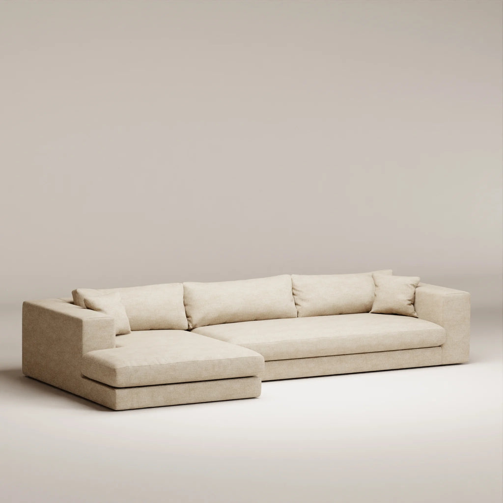 Image Corner Bellechasse XL2 • Gauche • Tissu chenillé • Natural