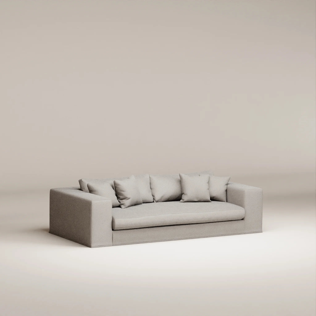 Image Canapé droit déhoussable Bellechasse 3 places • Tissu personnalisé
