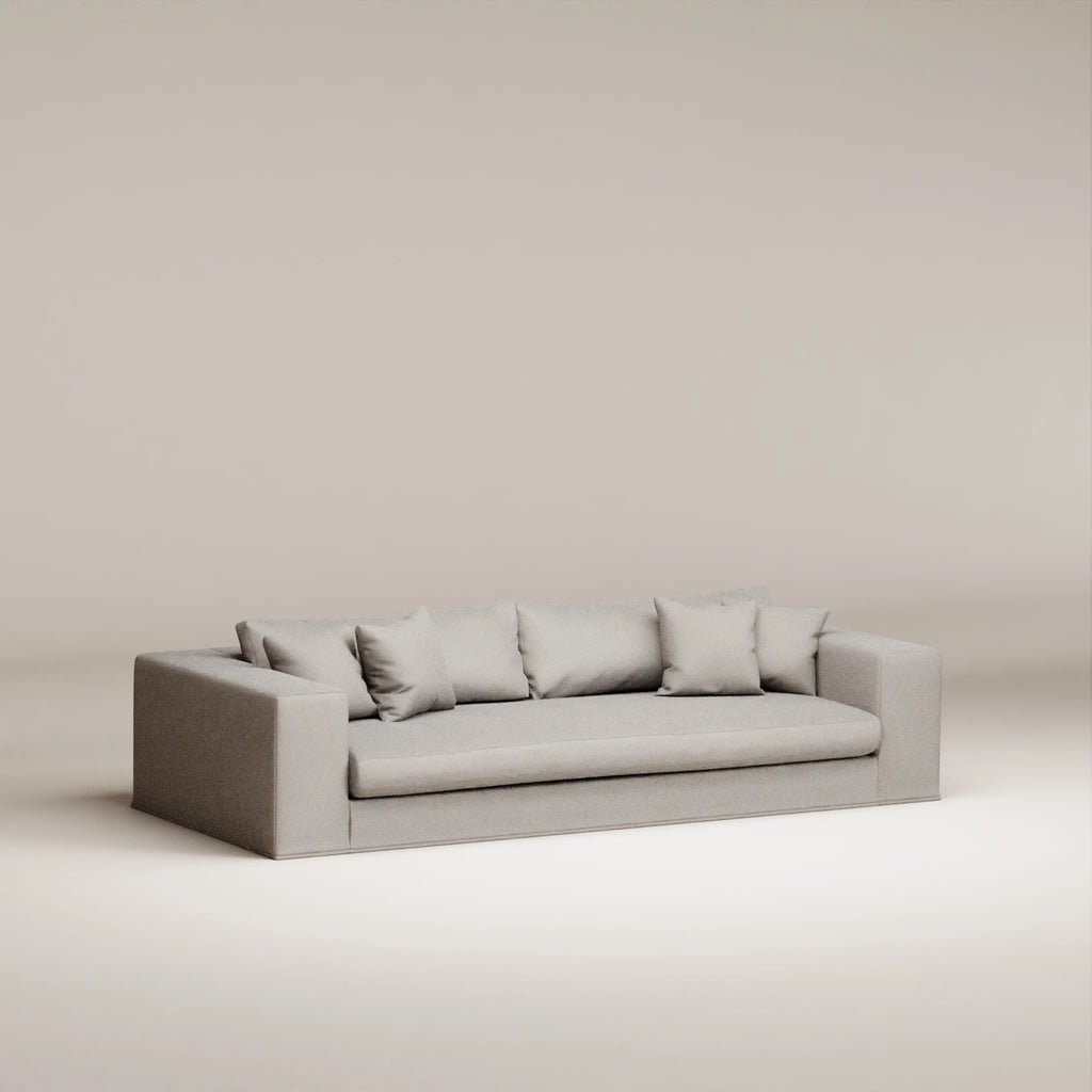 Image Canapé droit déhoussable Bellechasse 4 places • Tissu personnalisé