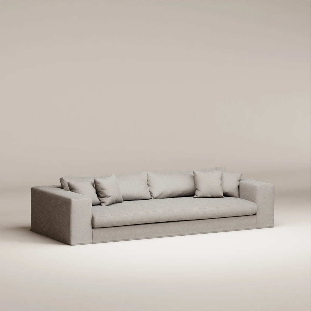 Image Canapé droit déhoussable Bellechasse 5 places • Tissu personnalisé