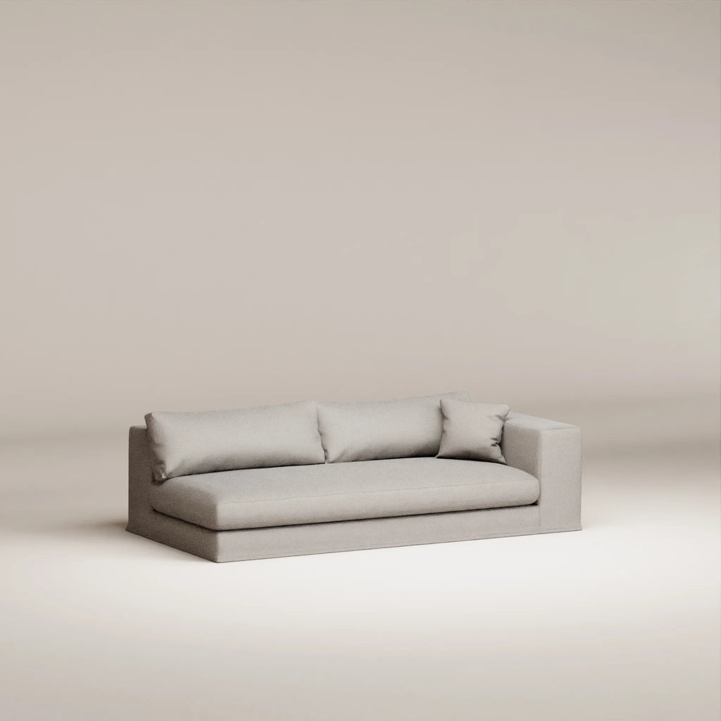 Image Module déhoussable Bellechasse 3,5 places • Profondeur 110 cm • Droite • Tissu personnalisé