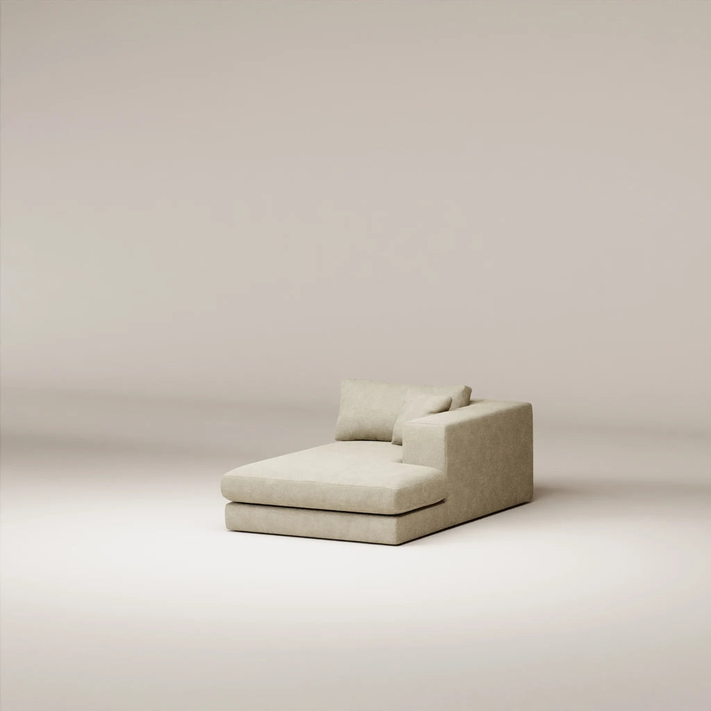 Image Meridian Bellechasse 112 cm • RIGHT • Felted wool • Natural