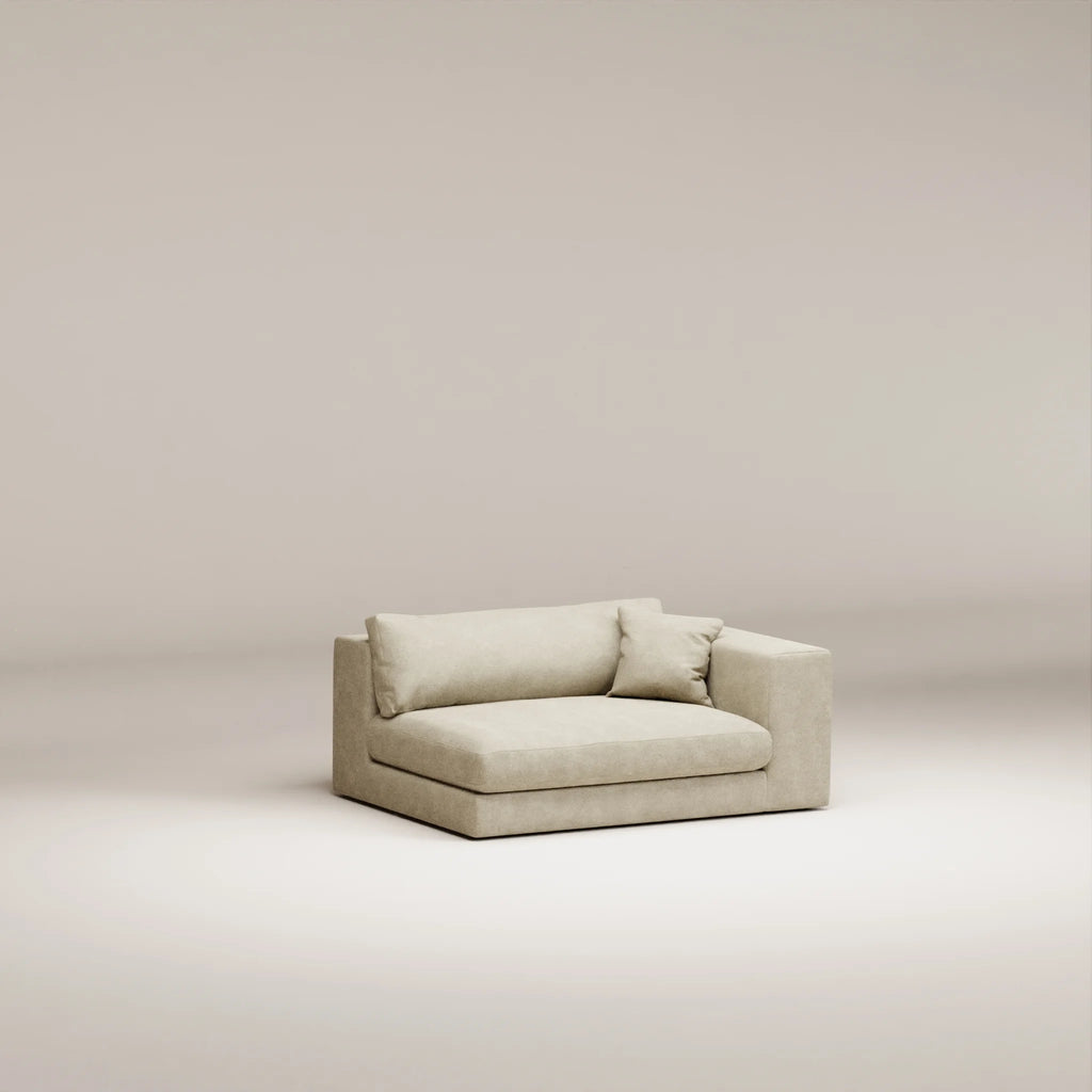 Image Module Bellechasse 1.5 places • RIGHT • Felted wool • Natural