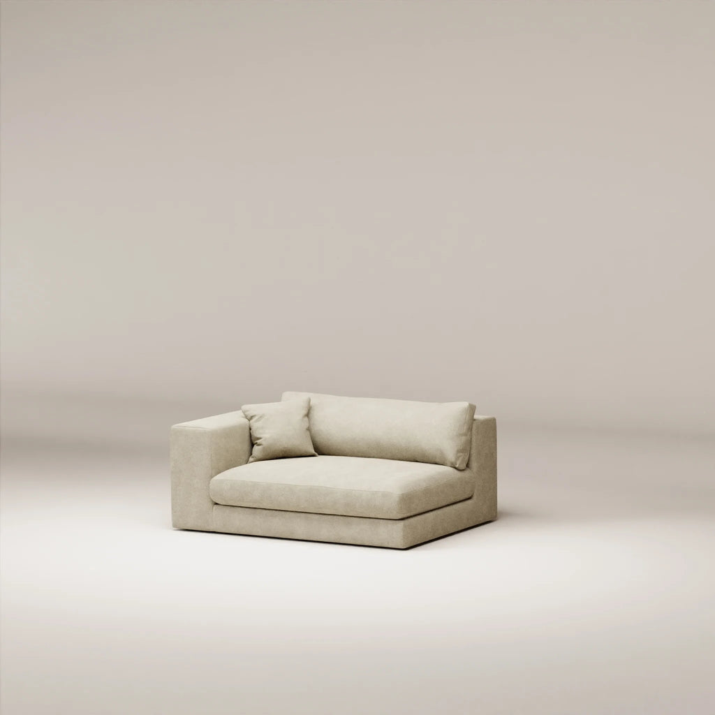 Image Module Bellechasse 1.5 places • LEFT • Felted wool • Natural