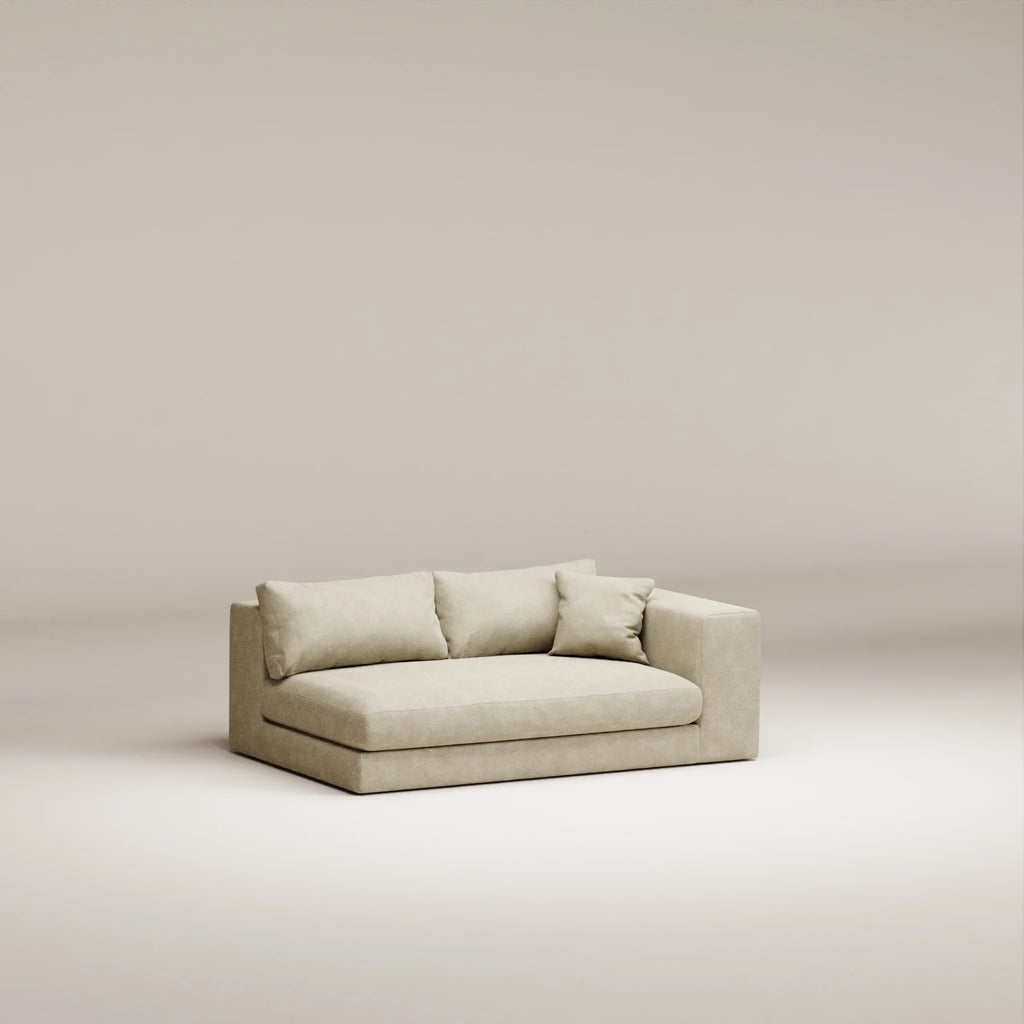 Image Module Bellechasse 2.5 seats • RIGHT • Felted wool • Natural