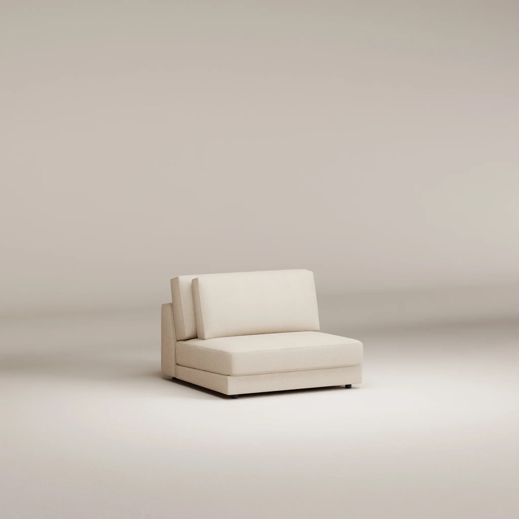 Image Chauffeuse Galliera 1,5 place • Tweed • Natural