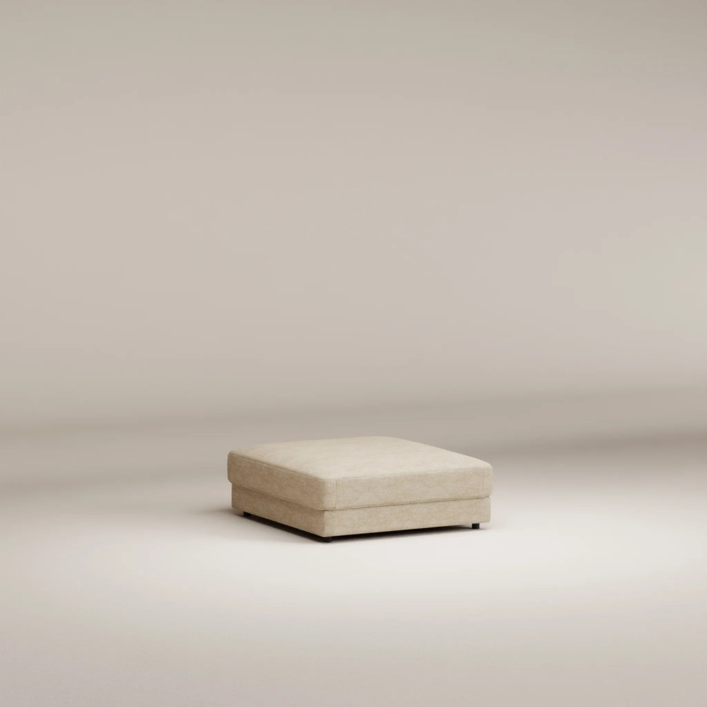Image Pouf Galliera Grand • Tissu chenillé • Natural