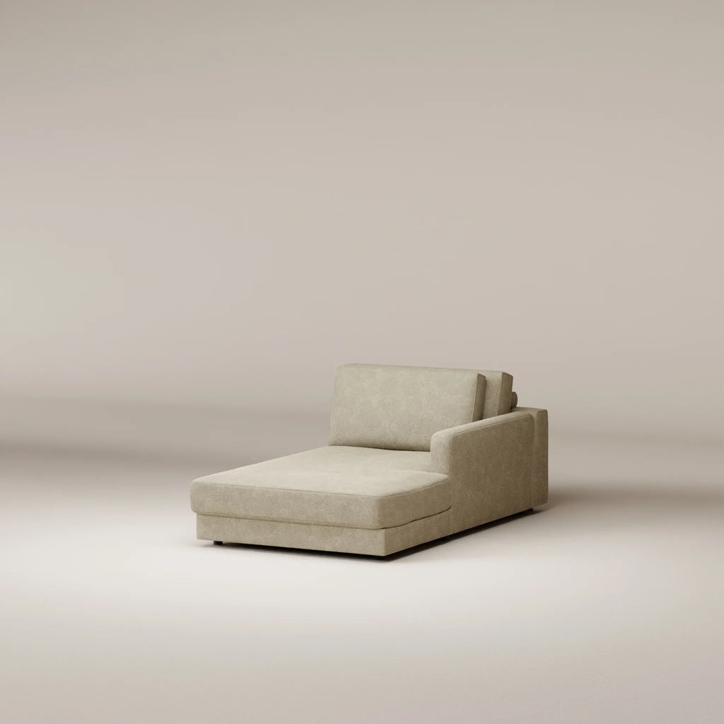 Image Meridian Galliera XL • RIGHT • Accoudoir Thin (14 cm) • Felted wool • Natural