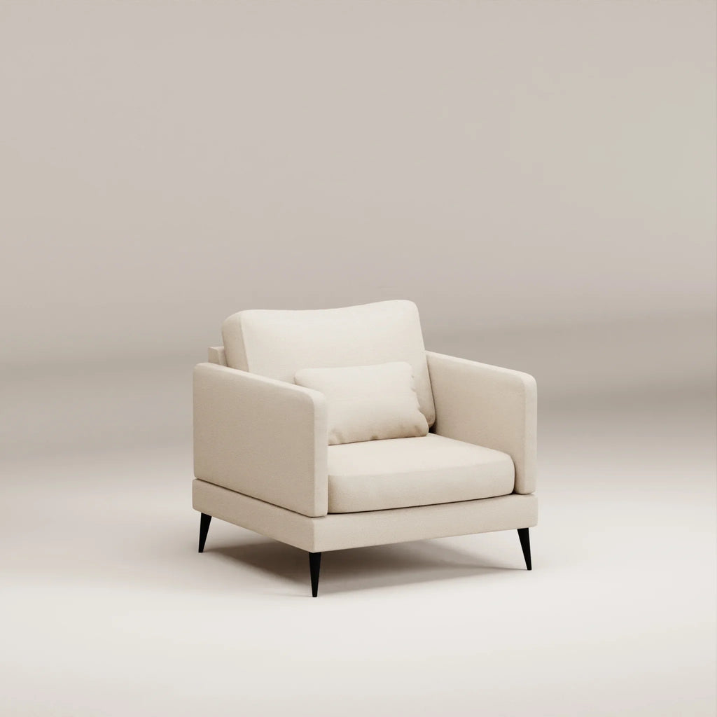 Image Fauteuil Herran 1 place • Tweed • Natural • Neuf