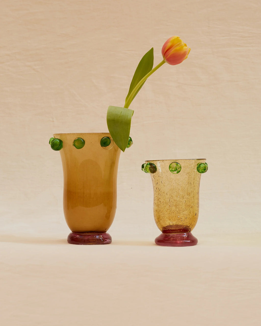 Image Peony Vase La Romaine Editions • Gold and orange