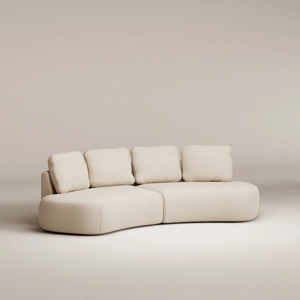 Image Ensemble Moncey Arrondi 4 places • Tweed • Natural
