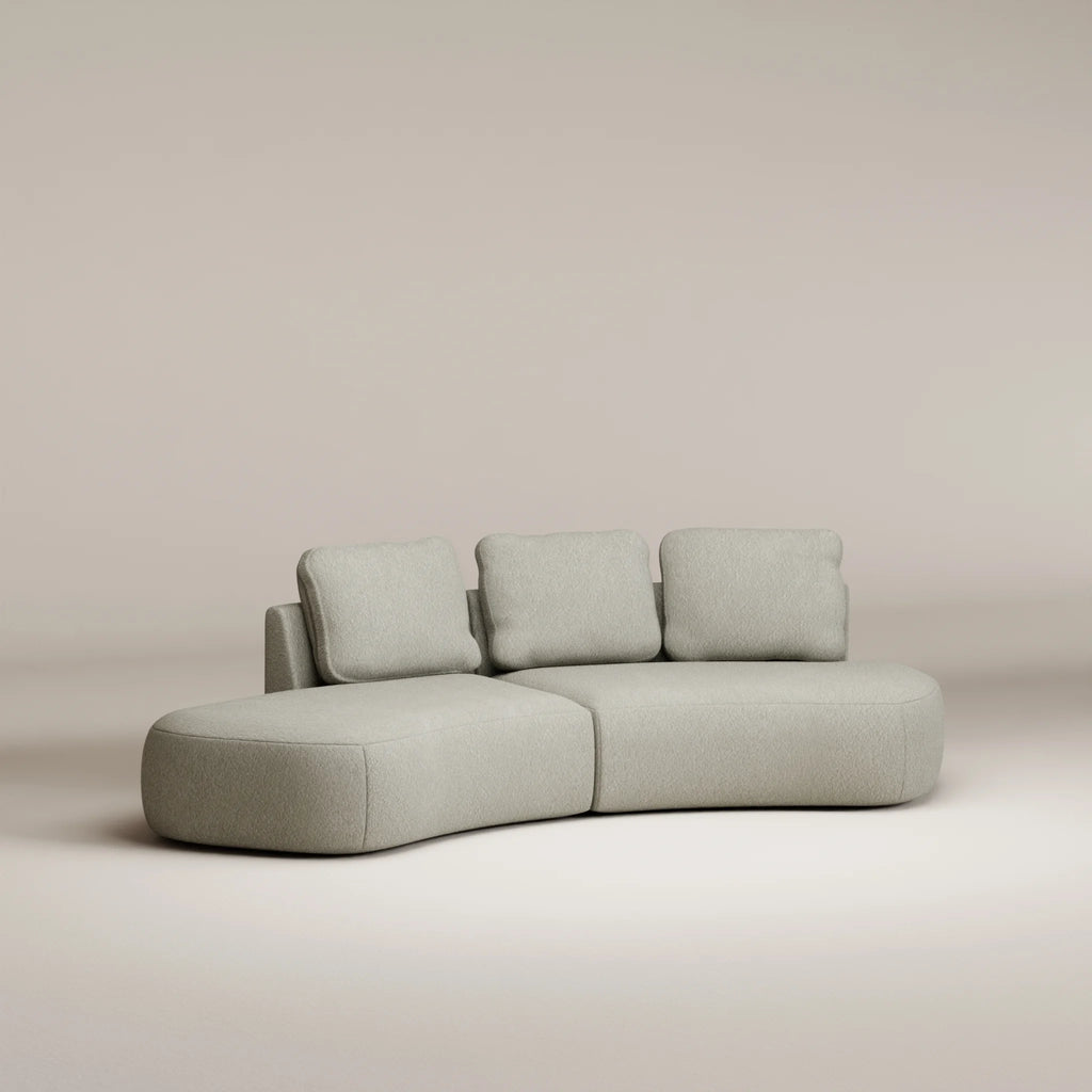 Image Ensemble Moncey arrondi 4 places • Droite • Bouclette • Nata • Neuf