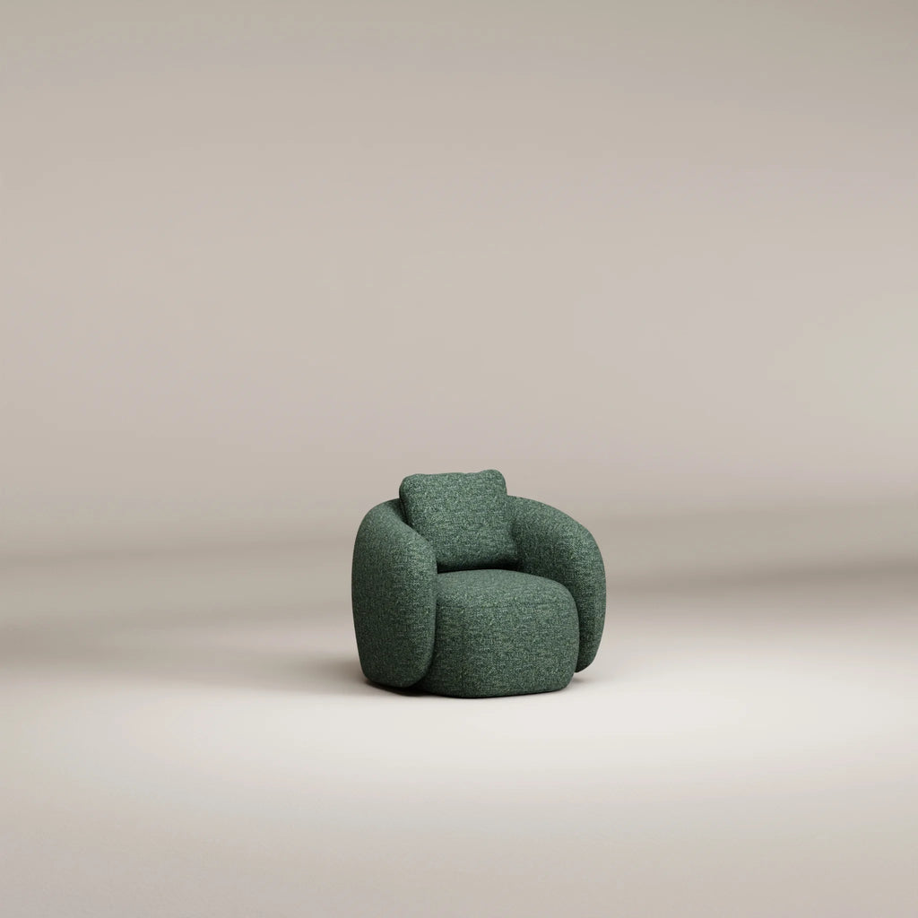 Image Fauteuil Moncey Tissu tissé • Forest