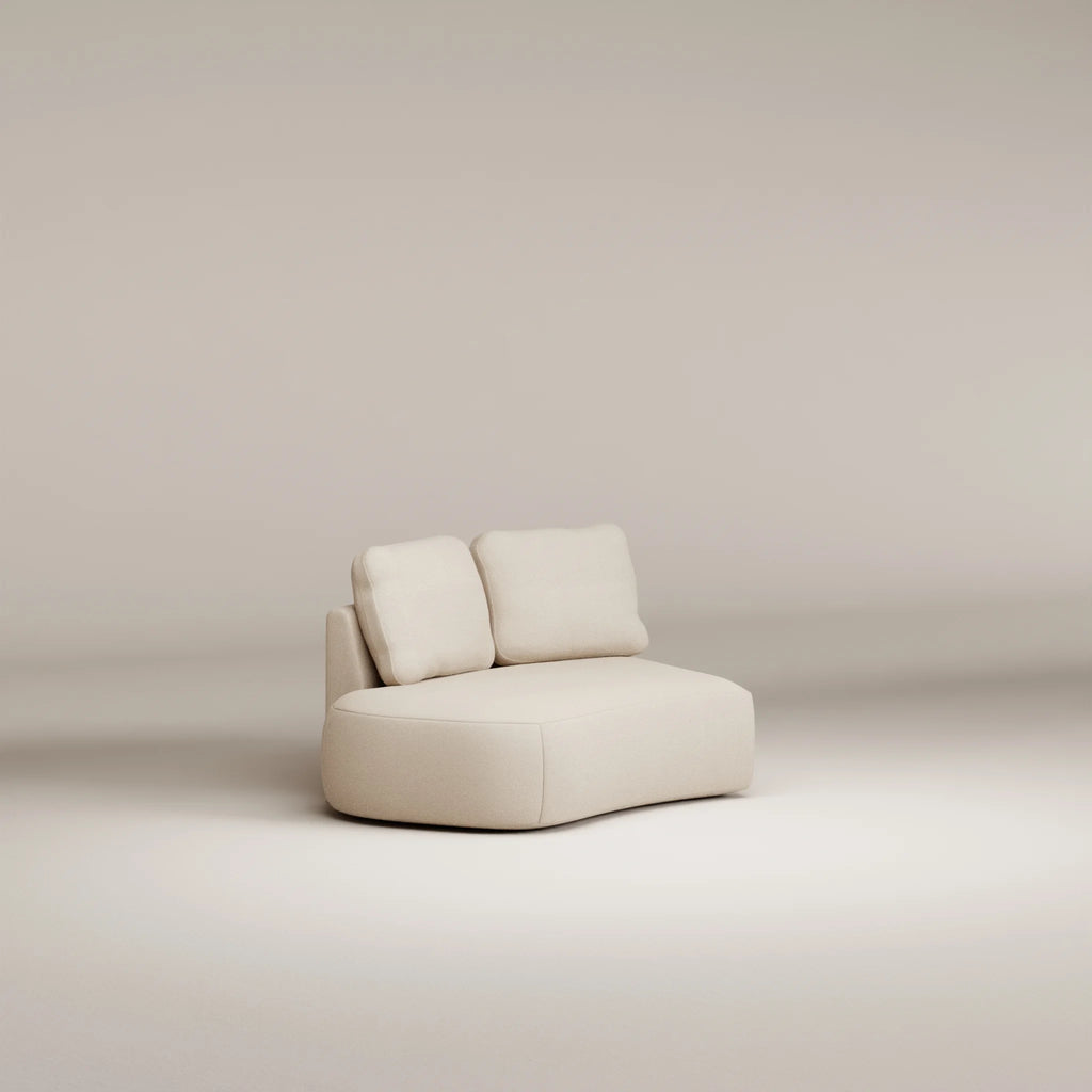 Image Module Moncey Arrondi • Gauche • Tweed • Natural