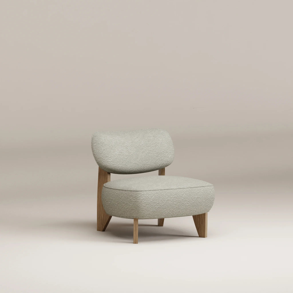 Image Fauteuil Nicolo Chêne clair • Bouclette • Nata