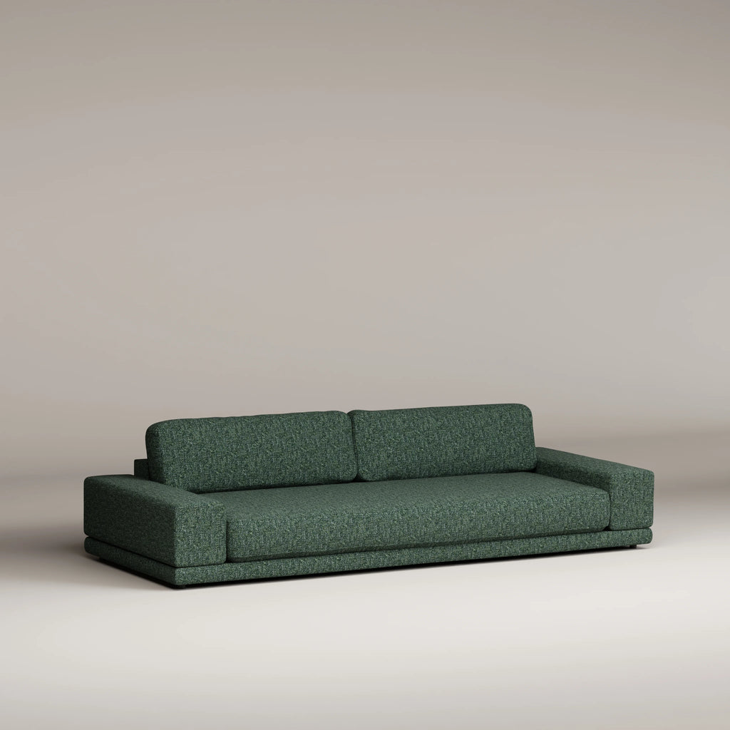 Image Canapé droit Palatine 5 places • Profondeur 110 cm • Tissu tissé • Forest