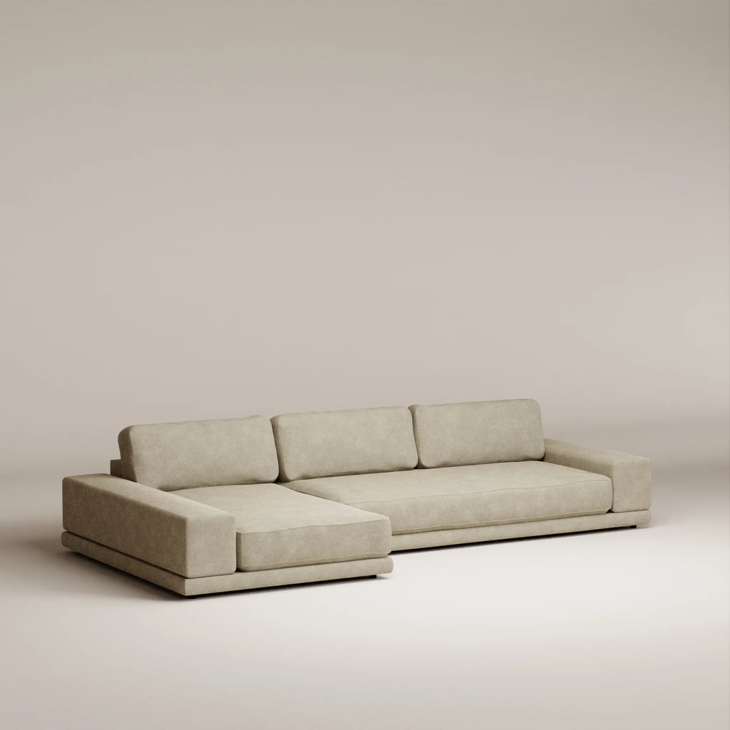 Image Corner Palatine 2 • LEFT • Felted wool • Natural