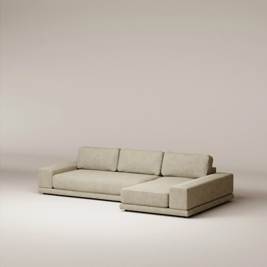 Image Corner Palatine XS1 • RIGHT • Felted wool • Natural