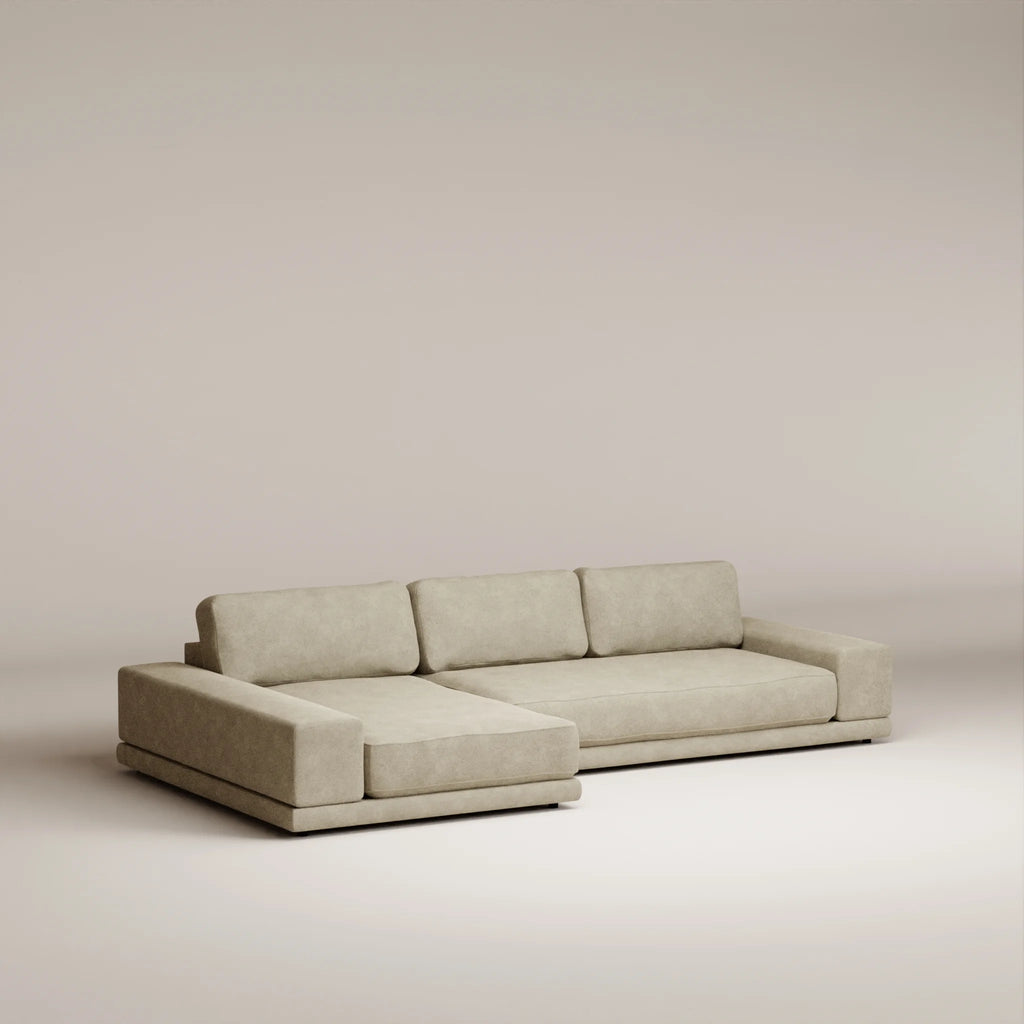 Image Corner Palatine XS2 • LEFT • Felted wool • Natural