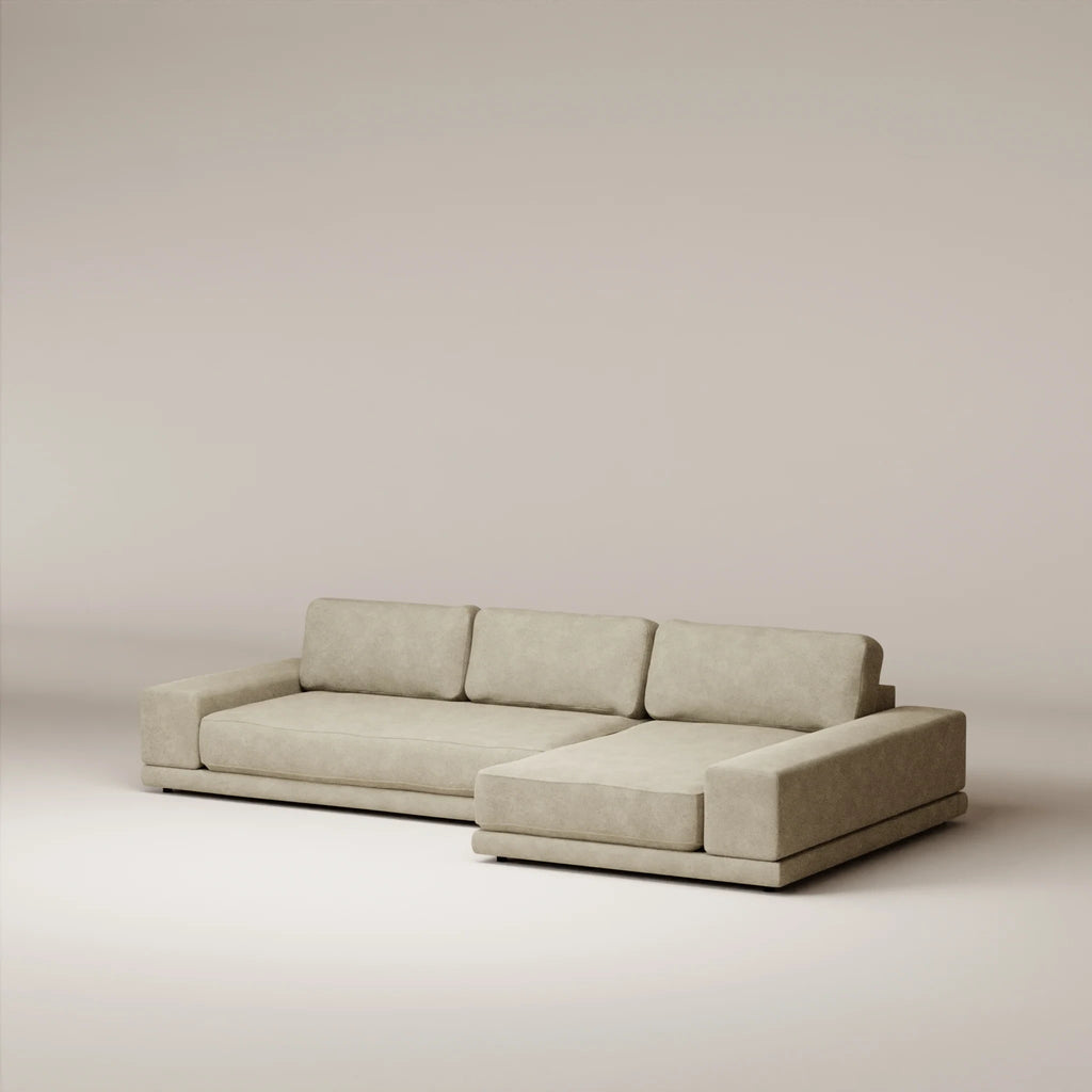 Image Corner Palatine XS2 • RIGHT • Felted wool • Natural