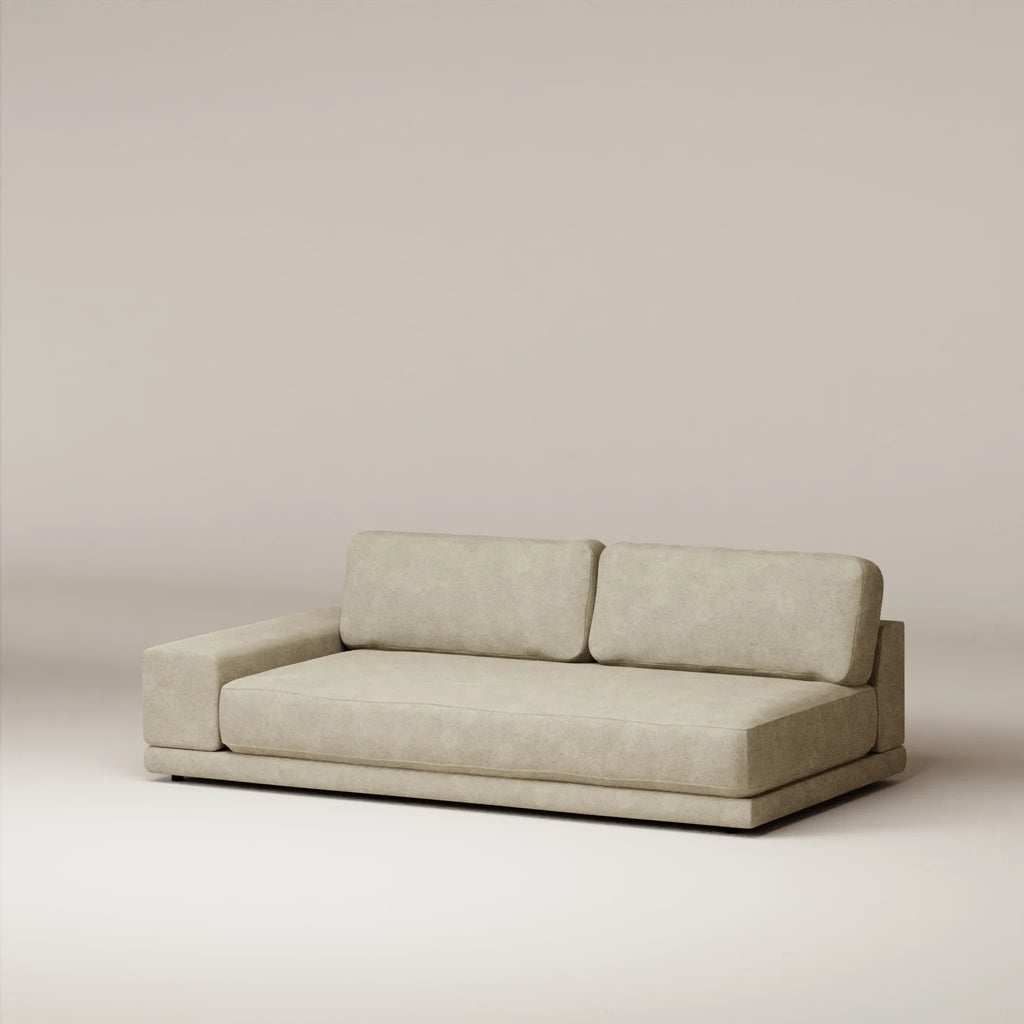 Image Module Palatine 3 seats • LEFT • Felted wool • Natural