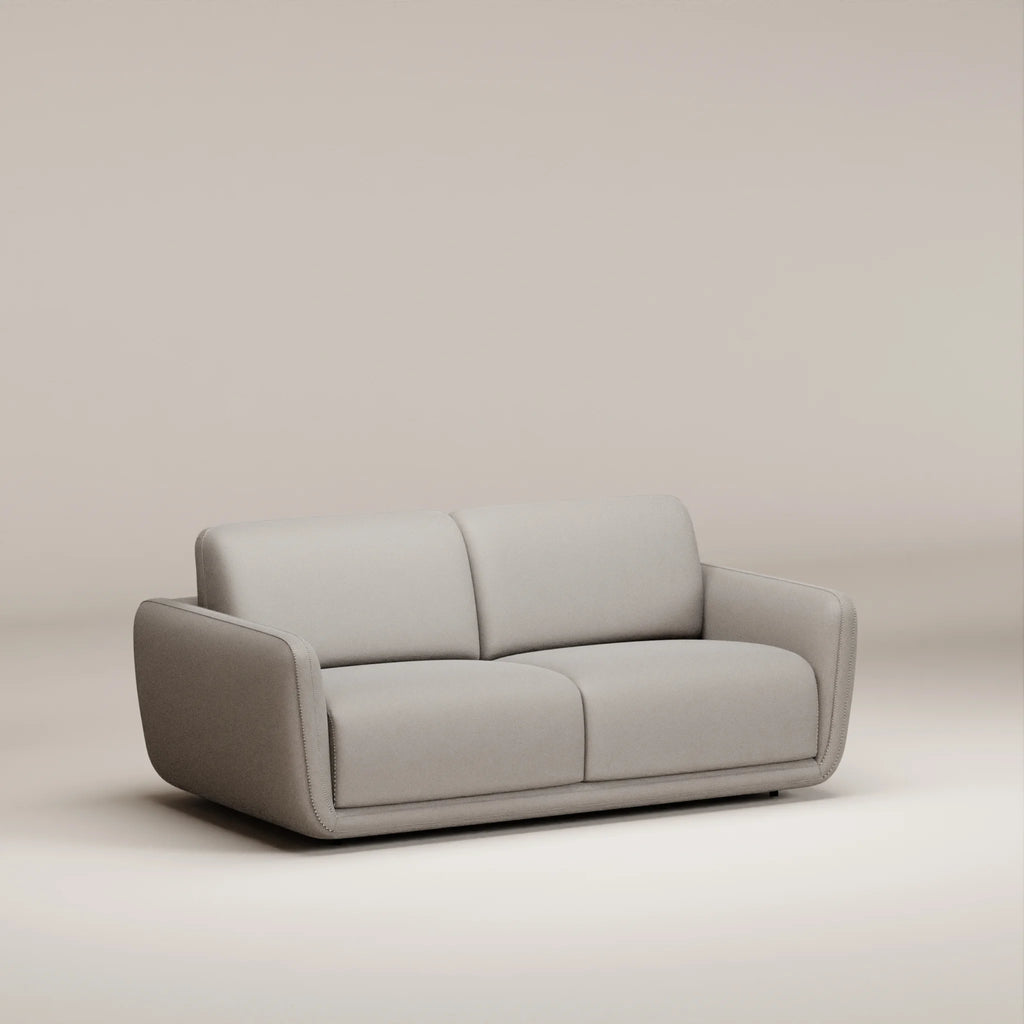 Image Canapé convertible Saul 3 places • Grille électro-soudée • Classique 30 HR • Tissu personnalisé
